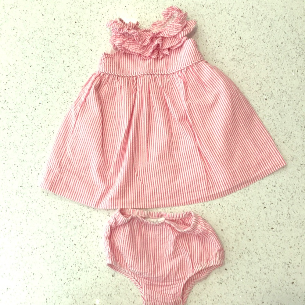 Ralph Lauren pink dress 6 months